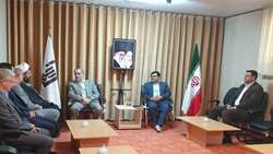دیدار بازرس کل استان البرز با امام جمعه شهرستان چهارباغ